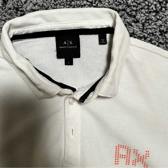 ARMANI EXCHANGE POLO SHIRT - Picture 5 of 6